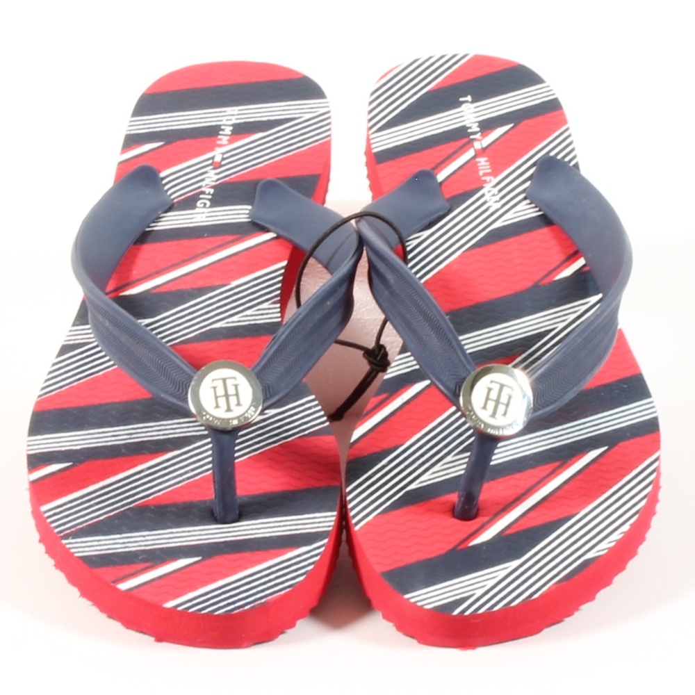 Tommy Hilfiger Womens Rose Flip Flops Thong Sandal - Picture 2 of 7